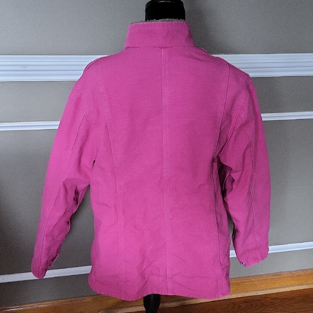 Carhartt Women's Canyon Sandstone Jacket Size XL Tulip Pink - Picture 3 of 8